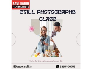 One of the top still photography institutes in Noida