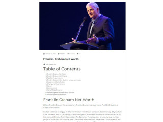 Franklin Graham Net Worth